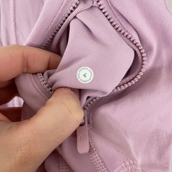 Lululemon Define Full Zip Jacket Luon in Pink Taupe Size 4 - Picture 4 of 7